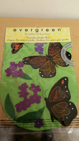 Monarch Butterflies Applique Garden Flag,  #ZTHD16220