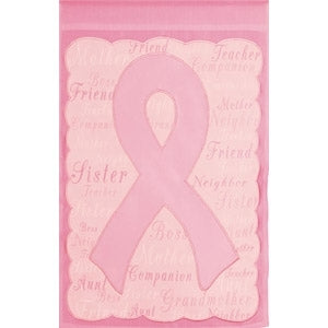 Breast Cancer Awareness House Flag, #24044