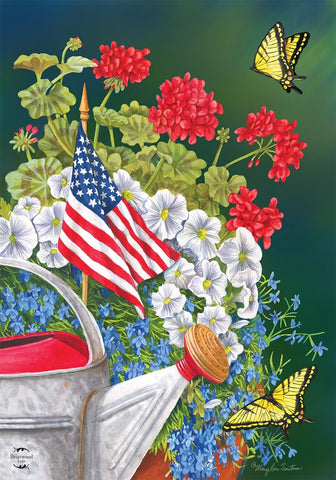 American Garden House Flag, #H00605