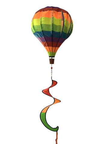 Rainbow Deluxe Hot Air Balloon Twister, #W00033