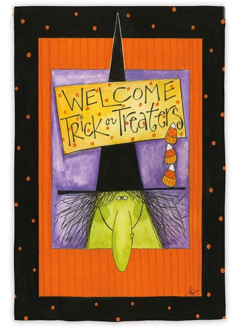 Witchy Welcome House Flag,  #13S2600