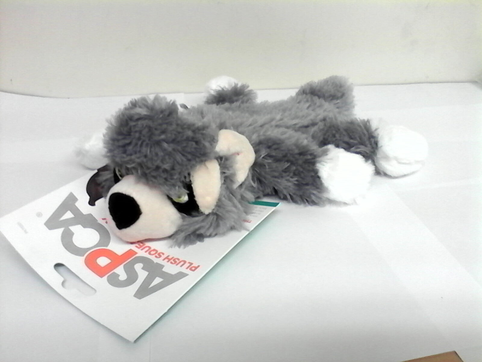ASPCA Raccoon Plush Squeak Toy