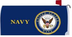 Navy Standard Size Mailbox Cover, #0073mm