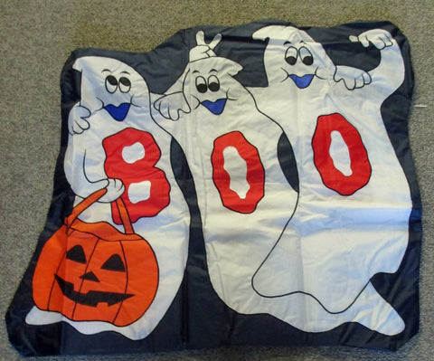 Applique Ghost Boo House Flag,  #1015