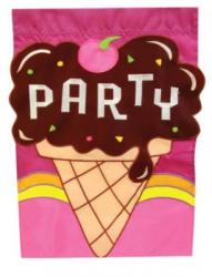Party Ice Cream Garden Flag,  #131600