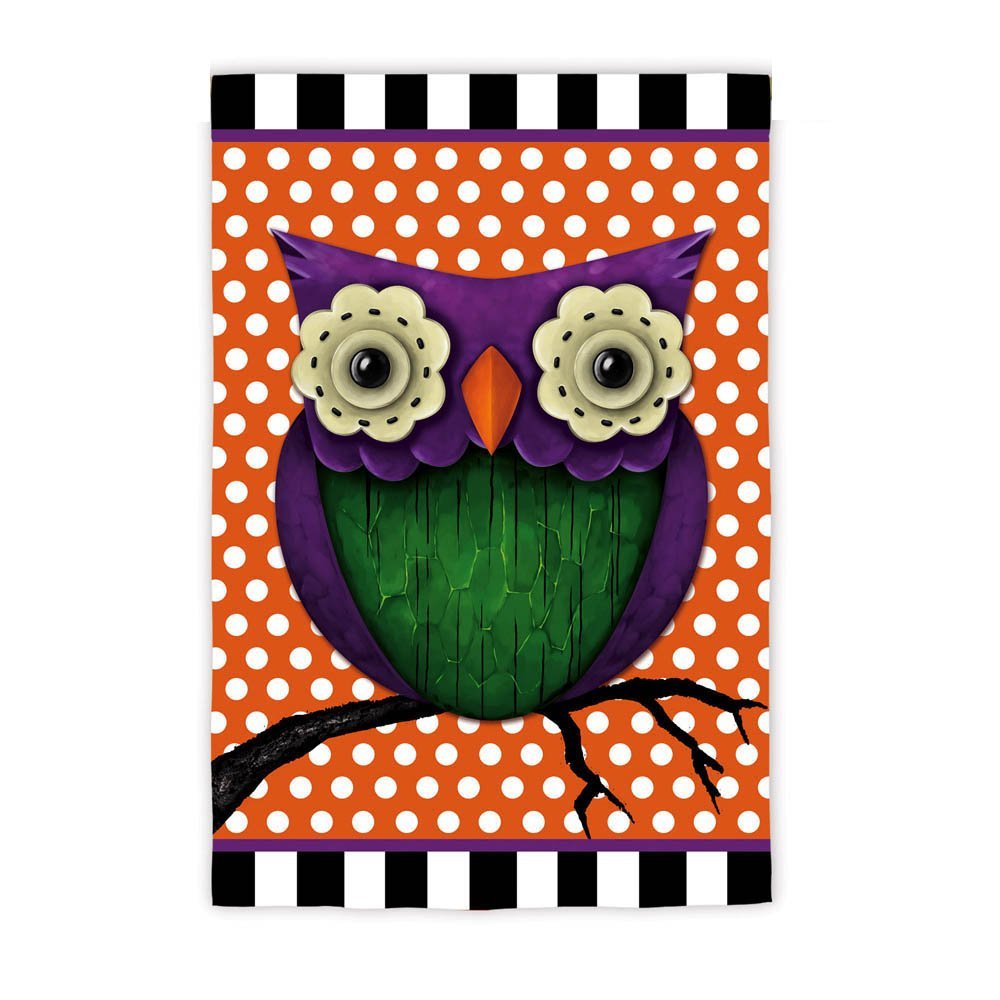 Whimsy Owl Garden Flag,  #142096