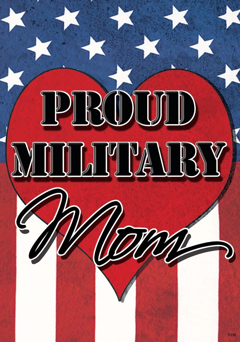 Military Mom Garden Flag,  # 2261FM