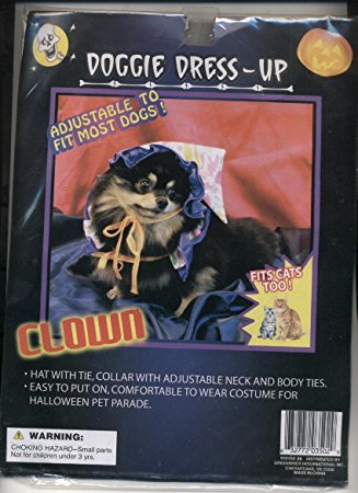 Doggie Dress-Up "Clown" Costume