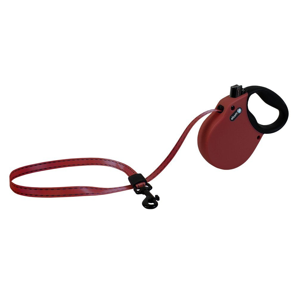 Pet Retractable Leash Red Small