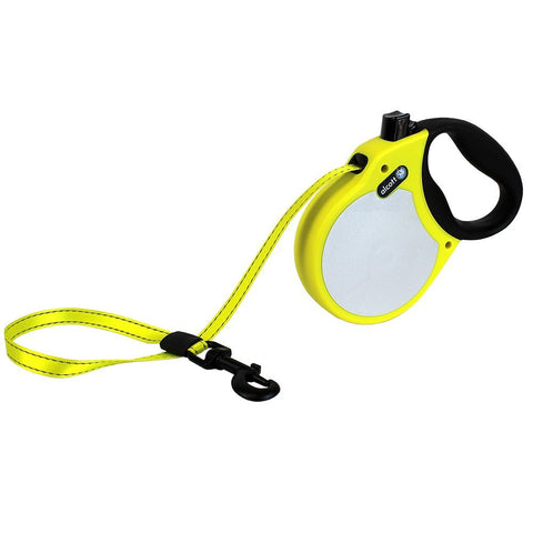 Pet Retractable Leash Neon Yellow Large