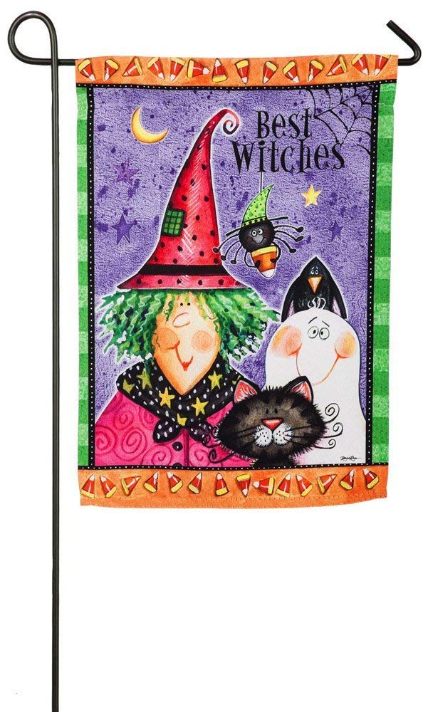 Best Witches Garden Flag, #14s3943