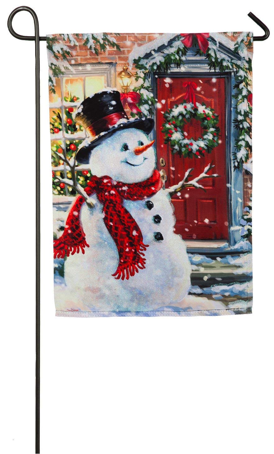 Snow Place Like Home Garden Flag, #zhd14s3908