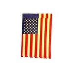 Tea Stained American Flag Garden Flag,  #FA1218A / G00019
