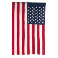 American Flag Applique House Flag, #FA2850