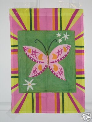 Butterfly Disco Garden Flag,  #79239