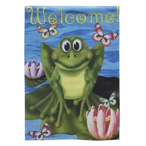 Welcome To My Pad Garden Flag, #05998 / z141671
