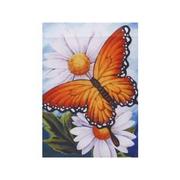 Daisies and Butterfly Garden Flag, #KLY 48005