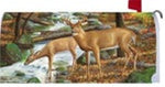 Deer Stream Standard Size Mailbox Cover, #0127
