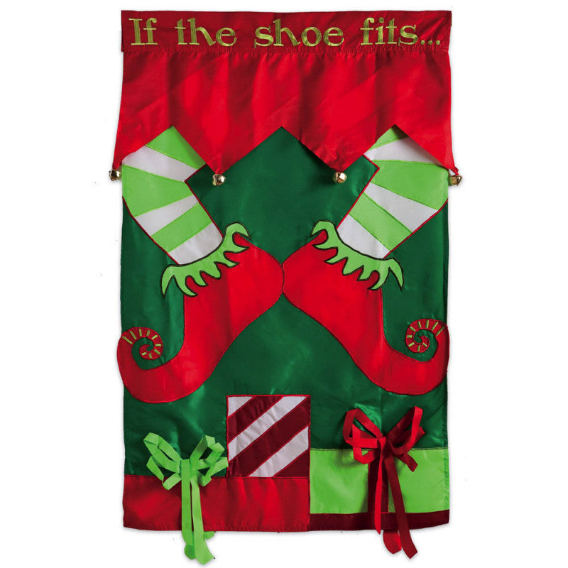 If The Elf Shoe Fits House Flag, #157676