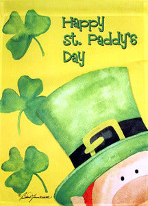 Happy St. Paddy's Day Garden Flag,  #ddsp0002g