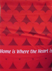 Home is Where the Heart Is Garden Flag,  #z141597