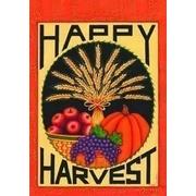 Happy Harvest Garden Flag, #0131fm