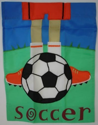 Soccer Garden Flag,  #79346
