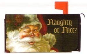 Santa's List Standard Size Mailbox Cover, #56206