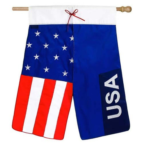 America Pants Applique House Flag,  #158198