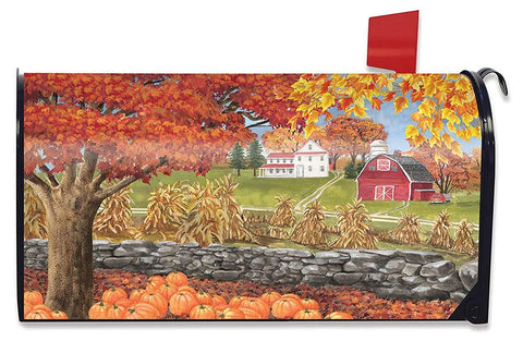 Autumn Day Standard Size Mailbox Cover, #M00501