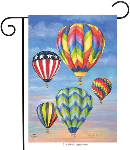Hot Air Balloons Garden Flag, G00611