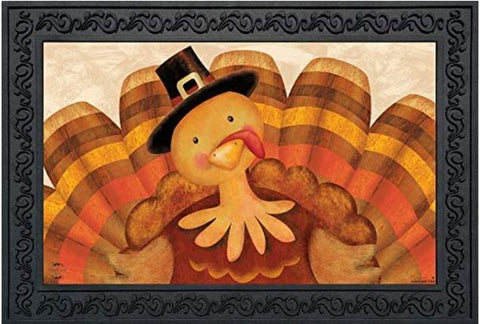 Thanksgiving Turkey Doormat Briawood D01304