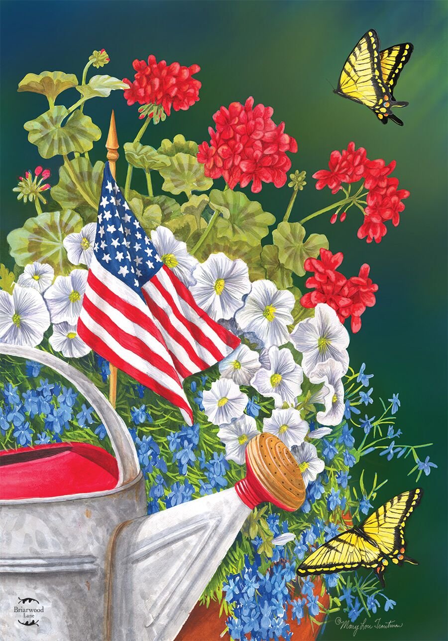 American Garden Garden Flag, #G00605