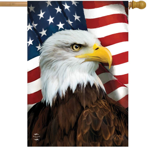 American Eagle House Flag, #H01328