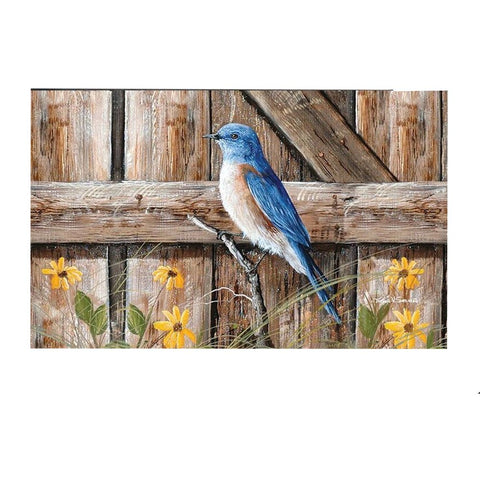 Bluebird Song Doormat, #D00357