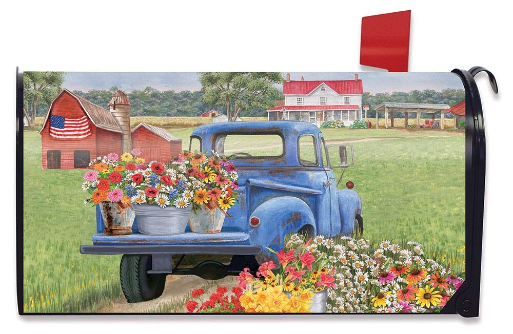Day On The Farm Standard Size Mailbox Cover, #M00781