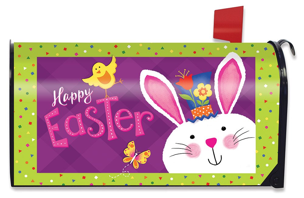 Easter Greetings Standard Size Mailbox Cover, #M00629
