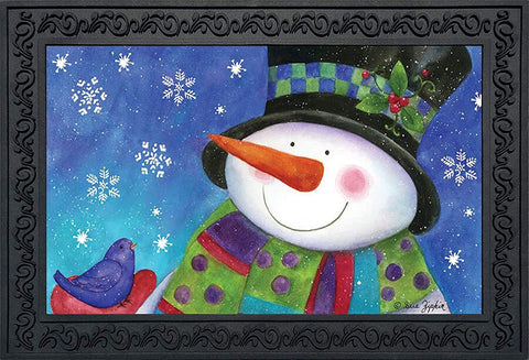 Festive Snowman Doormat, #D00511