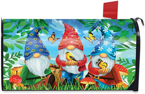 Gnome Sweet Gnome Standard Size Mailbox Cover, #M01796