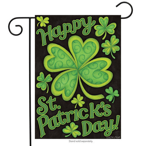 Happy St. Patrick's Day House Flag, #H00300