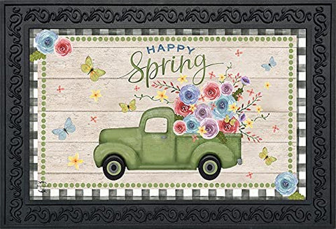 Happy Spring Pickup Truck, #D01775