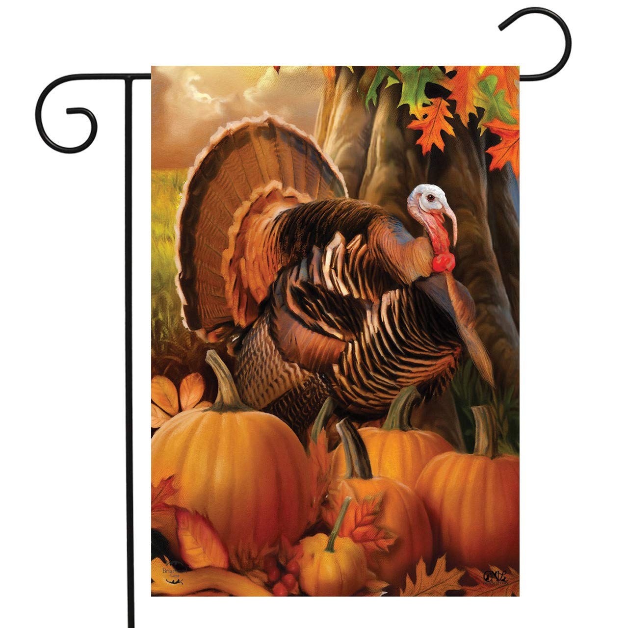 Harvest Turkey Garden Flag, #G00895