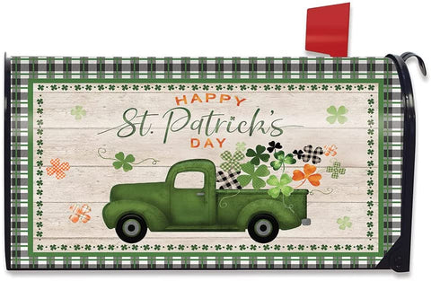 St. Patrick's Day Pickup Standard Size Mailbox Cover, #M01758
