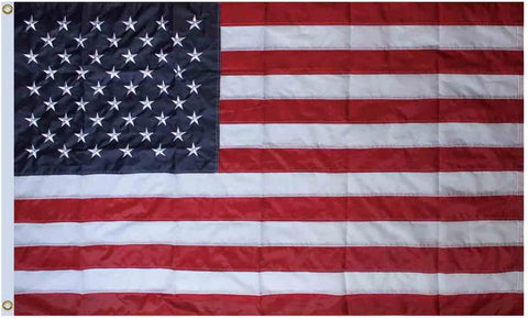 3' x 5' Embroidered USA Grommet Flag, #GRE00018