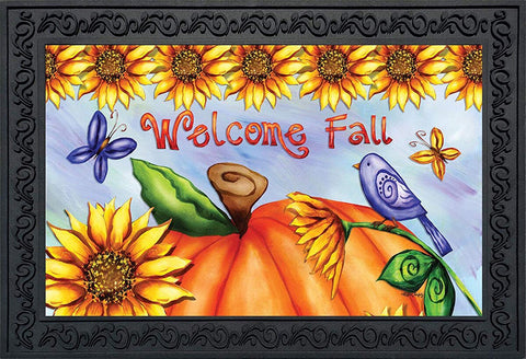Welcome Fall Doormat, #D00081