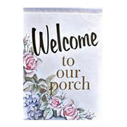 Welcome To Our Porch House Flag, #33965
